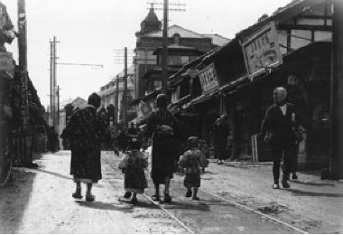 大正時代の竪町通り